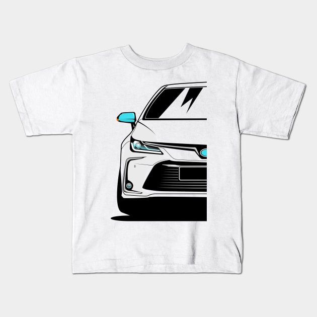 Corolla Altis Hybrid 2020 Kids T-Shirt by gaplexio